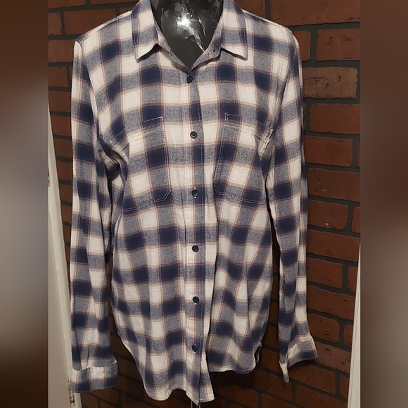 VANS Flannel Plaid Shirt Dark Academia Grunge Streetwear Staple - Picture 2 of 13